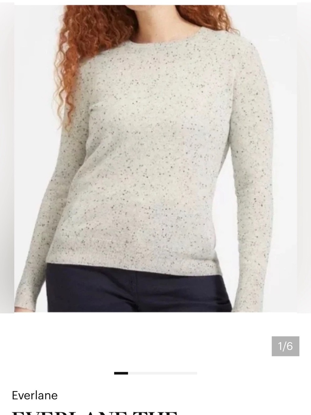 Everlane cashmere sweater